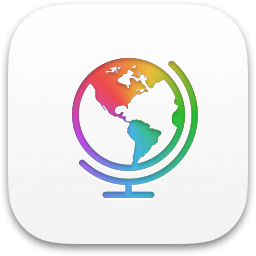 Modern Atlas iPhone app icon